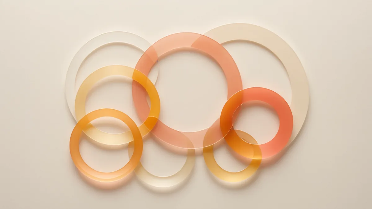 Measurement and metrics concept — abstract visualization